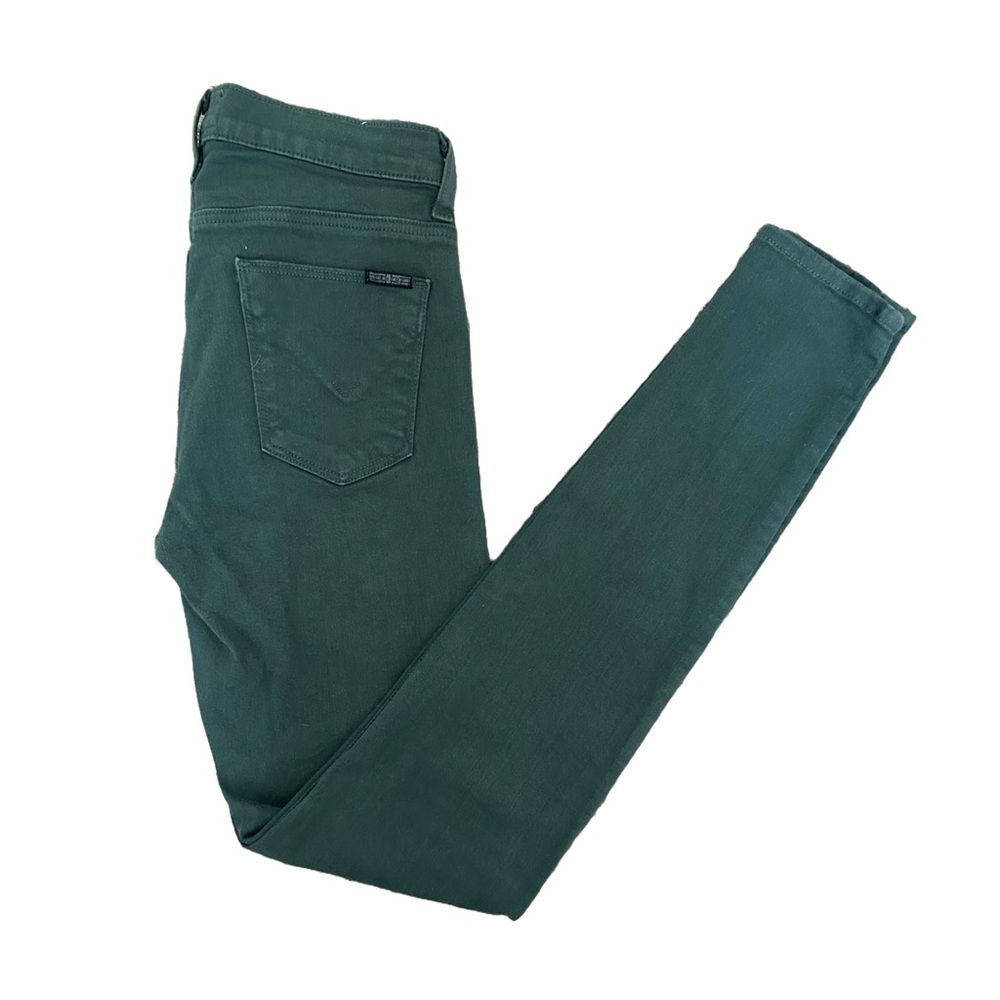hudson green nico super skinny jeans